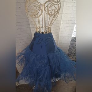 Navy Blue Crinoline